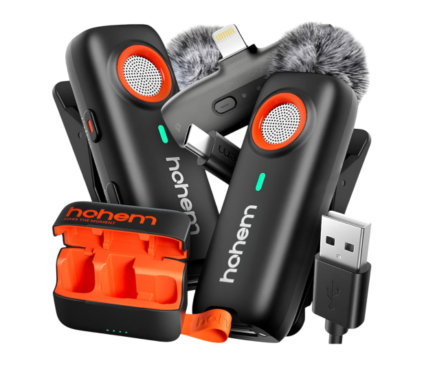 Hohem MIC-01 (2 TX + 1 RX) Lightning - 1360429 - zdjęcie